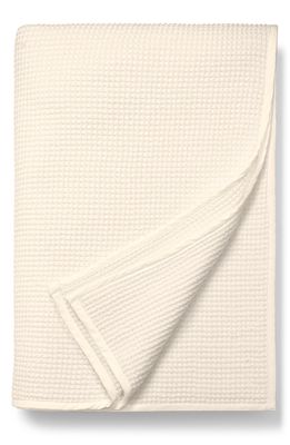 Boll & Branch Waffle Organic Cotton Blanket in Natural