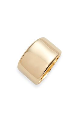 SOKO Ripple Band Ring in Gold