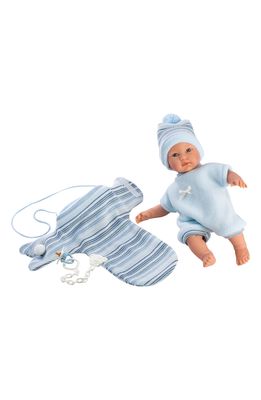 Llorens Liam 11-Inch Soft Body Crying Baby Doll in Blue