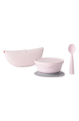 Miniware First Bites Deluxe Baby Feeding Set in Cotton Candy
