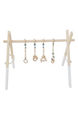 Poppyseed Play Wooden Baby Gym in Gray