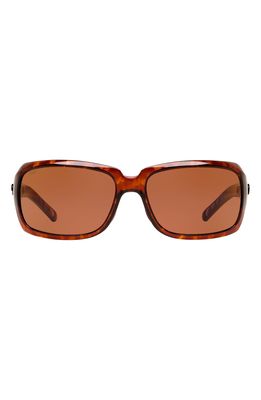 Costa Del Mar 64mm Polarized Sunglasses in Dark Tort