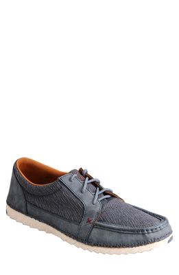 Twisted X Zero-X Moc Toe Sneaker in Navy Navy