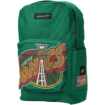 Mitchell & Ness Seattle SuperSonics Hardwood Classics Backpack in Green