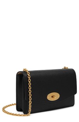 Mulberry Small Darley Leather Clutch in Black