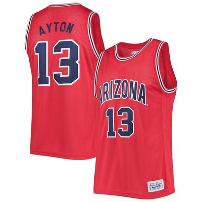 Men's Original Retro Brand Deandre Ayton Red Arizona Wildcats Commemorative Classic Basketball Jersey