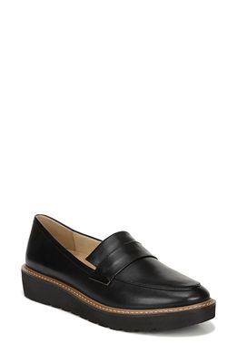 Naturalizer Adiline Loafer in Black Leather