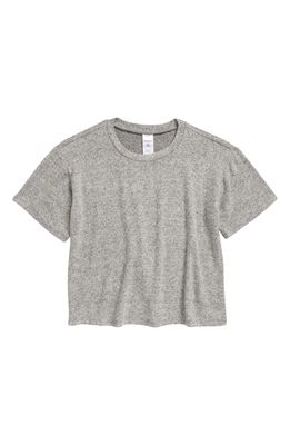 Nordstrom Kids' Hacci Boxy T-Shirt in Grey Heather