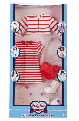 Ruby Red Fashion Friends Hearts & Stripes Doll Outfit