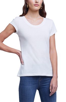 L'AGENCE Cory Tee in White
