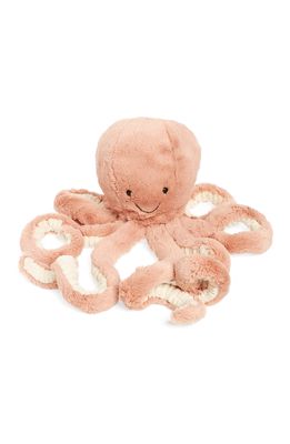 Jellycat Medium Odell Octopus Stuffed Animal in Rust