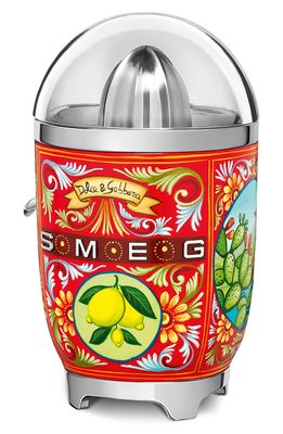 smeg x Dolce & Gabbana Sicily Is My Love Citrus Juicer in Dg