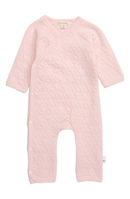 Burt's Bees Baby Burt's Bees Quilted Organic Cotton Romper in Blossom