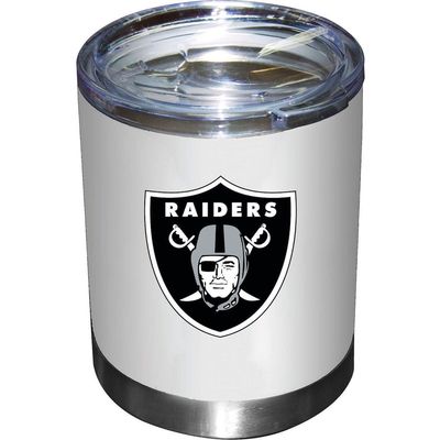 THE MEMORY COMPANY Las Vegas Raiders 12oz. Team Lowball Tumbler in White