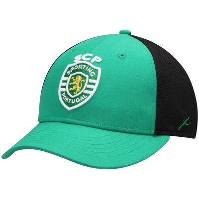 Men's Green Fi Collection Sporting Lisbon Stretch Fit Hat