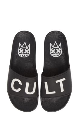 Cult of Individuality Men's Slides with Socks in Black