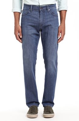 34 Heritage Courage Straight Leg Jeans in Blue