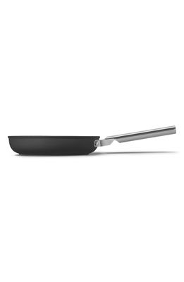 smeg 9.5-Inch Nonstick Frying Pan in Matte Black