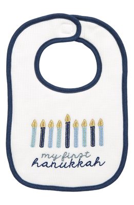 Mud Pie My First Hanukkah Cotton Blend Bib in Multi