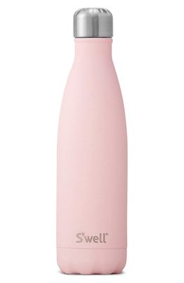 S'Well 17-Ounce Insulated Stainless Steel Water Bottle in Pink Topaz