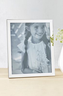 The White Company Silver Plated Picture Frame in Grey