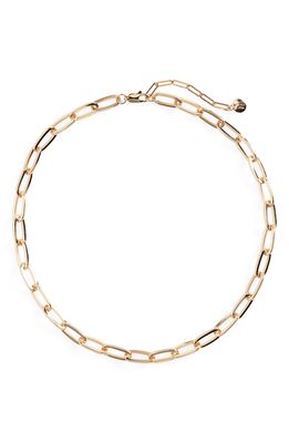 Nordstrom Classic Paperclip Chain Necklace in Gold