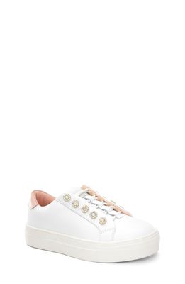Kurt Geiger London Mini Liviah Slip-On Sneaker in White