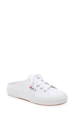 Superga 2551 Cotu Mule Sneaker in White