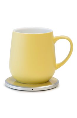OHOM Ui Mug & Warmer Set in Yellow