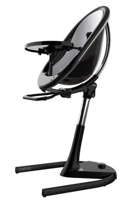 mima Moon 2G 3-in-1 Highchair in Black/Silver