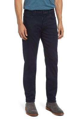 7 For All Mankind Men's Slimmy Slim Fit Twill Five Pocket Pants in Deepwater