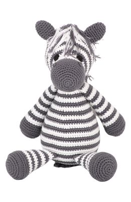 Cuddoll Zena the Zebra Stuffed Animal in Grey