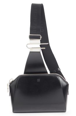 Givenchy Antigona Leather Crossbody Bag in Black