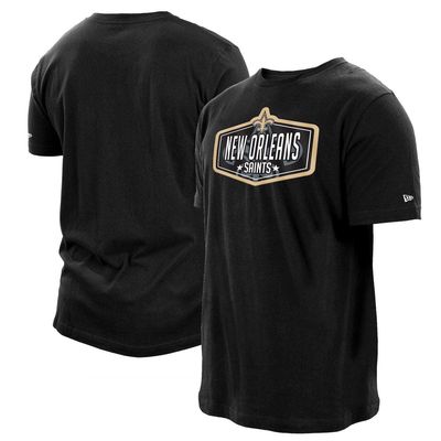 Men's New Era Black New Orleans Saints 2021 NFL Draft Hook T-Shirt