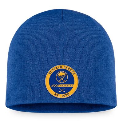 Men's Fanatics Branded Royal Buffalo Sabres Authentic Pro Training Camp Practice Beanie