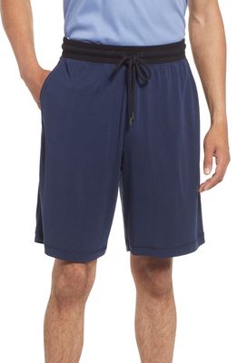 Daniel Buchler Modal Blend Pajama Shorts in Navy