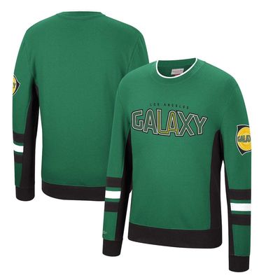 Men's Mitchell & Ness Green LA Galaxy Since '96 Hometown Champs Pullover Sweatshirt