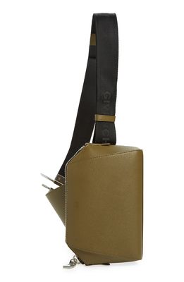 Givenchy Antigona Leather Crossbody Bag in Dark Khaki