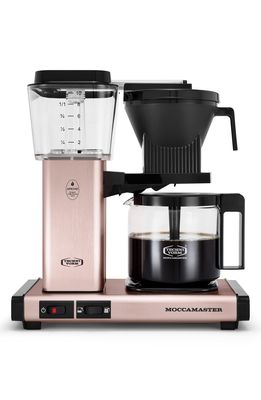 Moccamaster KBGV Select Coffee Brewer in Rose Gold