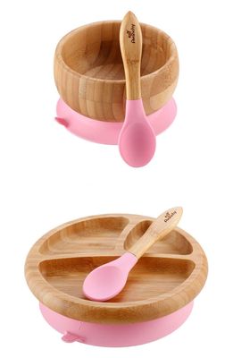 Avanchy Essentials Baby Dish Collection in Pink