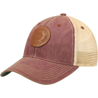 LEGACY ATHLETIC Men's Maroon Boston College Eagles Target Old Favorite Trucker Snapback Hat