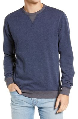 The Normal Brand Fleece Sweatshirt in Navy