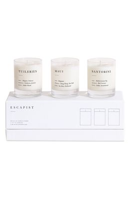 Brooklyn Candle Escapist Votive Candle Set in White