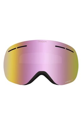 DRAGON X1S 70mm Snow Goggles with Bonus Lens in Cool Grey/Pink Ion/Dark