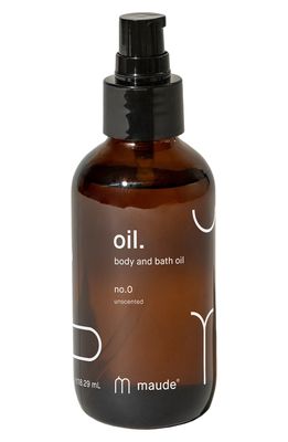 maude Oil No. 0 Unscented Body & Bath Oil