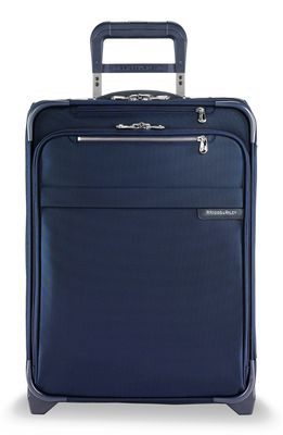 Briggs & Riley Baseline 21-Inch International Expandable Rolling Carry-On in Navy