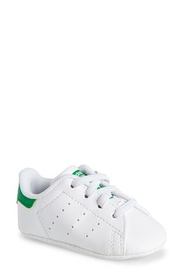 adidas Stan Smith Crib Sneaker in White
