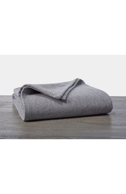 Coyuchi Sequoia Throw Blanket in Gray