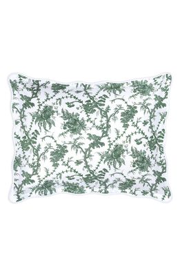 Matouk San Cristobal Cotton King Sham in Green