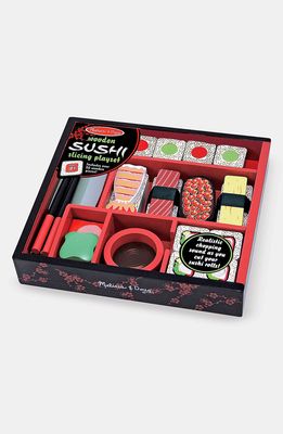 Melissa & Doug 'Sushi Slicing' Wooden Toy in Red